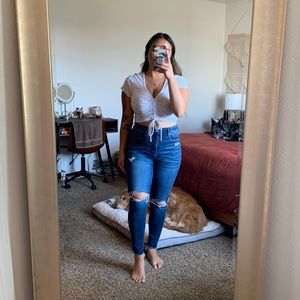 American eagle luxe skinny jeans
